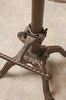 Cast Iron Bar Stool Industrial Home Decor Swivel Chair Adjustable Tractor Seat