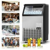 Ice Maker Machine Stainless Steel Ice Cube Maker Self-Cleaning Ice Machine