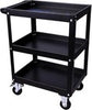 KS Tools Workshop Service Trolley, Metal, Black, 76, 3 x 44, 3 x 84, 3 cm (B x T
