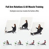 Hydraulic Rowing Machine Rower Adjustable Resistance-Black
