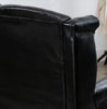Leather Wing Chair High Back Furniture Queen Anne Chesterfield Armchair Antique