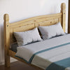 Corona King Size Bed 5ft Low Foot End Mexican Solid Pine Frame Bedroom Furniture