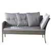 Rattan Garden Furniture Set 7 Seater Dining Table Outdoor Corner Sofa w/Cushions