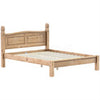 Corona King Size Bed 5ft Low Foot End Mexican Solid Pine Frame Bedroom Furniture