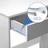 1 Drawer Dressing Table Wooden Vanity Computer Desk Bedroom Furniture Office Ptj