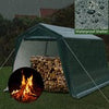 Outdoor Garage Tent 8' x 14' Carport Shed with Sidewalls-Green