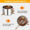 38L Stainless Steel Water Alcohol Distiller 3 Pots Moonshine Still Distiller