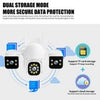 3 in 1 Wireless Camera 4K Outdoor 3 Lens 6MP CCTV PTZ Smart Home Security IR Cam