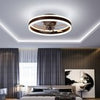 LED Ceiling Fan Light Dimmable Chandelier Lamp With Remote Control Easy to Use