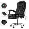 Massage Office Chair Gaming Computer Desk Swivel Recliner Chair Leather Xmfdqanh