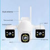 3 in 1 Wireless Camera 4K Outdoor 3 Lens 6MP CCTV PTZ Smart Home Security IR Cam