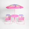 Unicorn Bistro Set Table Chair Seat Garden Patio Outdoor Parasol Play Folding