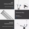 45W Dimmable Double Arm LED Light Tripod Stand Kit Video Studio Phone Holder