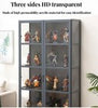 4 Tire Acrylic Display Cabinet Collection Standing Cisplay Cabinet Double Door