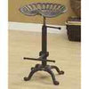 Cast Iron Bar Stool Industrial Home Decor Swivel Chair Adjustable Tractor Seat