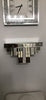 Silver Mirrored Jewelled Wall Shelf Art Deco Home Décor Storage Floating Shelf
