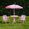 Unicorn Bistro Set Table Chair Seat Garden Patio Outdoor Parasol Play Folding