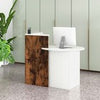 Reception Desk Front Counter Desk 120x70x100cm-White