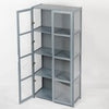 4 Tire Acrylic Display Cabinet Collection Standing Cisplay Cabinet Double Door
