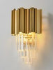 Modern Glass Wall Sconce Lights Bedroom Living Room Bedside E14 Bulb Fixture