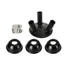 1.5m Tripod Outdoor Fire Pit BBQ Round Bowl Garden Extra Large Barbecue Grill