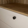 1-Door 3-Drawer Chest - Modern Storage Unit, Wooden Frame, Stylish Design