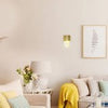 Modern Glass Wall Sconce Lights Bedroom Living Room Bedside E14 Bulb Fixture