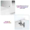 TV Stand 160cm High Gloss TV Unit Cabinet Sideboard With LED Light & Drawers