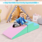 2-Piece Educational Play Set Climb & Crawl Activity Play Set Soft Foam Gift