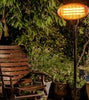 Outdoor Patio Heaters Garden Freestanding Electric Heater Set of 2 HeatLab