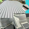 EVA Faux Foam Teak Marine Boat Decking Sheet Flooring Mat Yacht Carpet 240x90cm