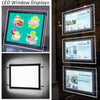 Pro 3X A4 LED Light Box|Magnetic Double Sided Panel|Estate Agent Window Display