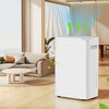 20L/Day Dehumidifier for Home Damp, with 24H Timer,Child Lock,White
