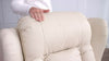 CAESAR DUAL MOTOR RISER RECLINER LEATHER MOBILITY ARMCHAIR MASSAGE HEATED CHAIR