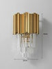 Modern Glass Wall Sconce Lights Bedroom Living Room Bedside E14 Bulb Fixture