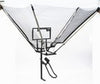 Basketball Rebounder Trainer 180° Rotating|Hoop Return Net w/Bag|Metal Chute