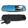 4.3"In Car Camera Recorder Dual Front and Rear HD 1080P Dash Cam Night Vision UK