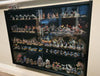 Display Wall Cabinet Glass Models Vitrine Collectors Storage Box Shelves Unit