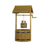 Wishing Well Garden Planter Wooden Large Outdoor Decor Flowers Plant Pot 125cm