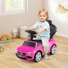 Kids Sliding Car w/Sound for Boys Girls 18-36 Months Old Pink