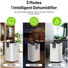 20L Dehumidifier Air Purifier with Humidistat LCD Display for Home Laundry White