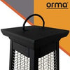 Floor Standing Tower Heater Tall Volcano Instant Heat Patio Lamp