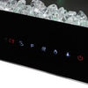 50inch Electric Fire Wall Mounted/Recessed Electric Fireplace Crystal & Log Set
