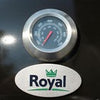 Royal Portable Table Top Gas BBQ With Cast Iron Grill Barbecue Plate