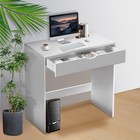1 Drawer Dressing Table Wooden Vanity Computer Desk Bedroom Furniture Office Ptj