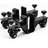 2x Door Lifter Cart Door Installation Kits Black Coated, Heavy Door Installation