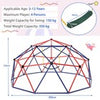 305 cm Kids Jungle Gym Monkey Bar Climbing Toys with Swing-Red
