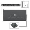 3x1.6M Retractable Side Awning Screen Fence Patio Privacy Divider Grey