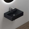 Bathroom Sink Countertop Wash Basin Ceramic Wall Mounted Rectangle Sink