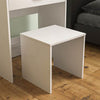 Modern Dressing Table Makeup Vanity Desk Stool Set Mirror Drawer Matte White